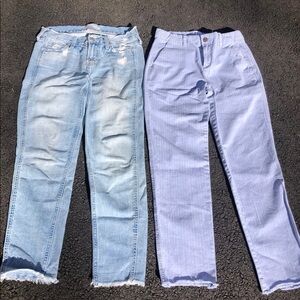 Women’s Gap & Hollister pants 1 pair Boyfriend & 1 pair girlfriend